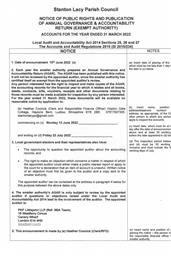 Notice of Public Rights